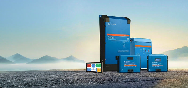 Victron Energy MultiPlus inverter and MPPT solar charge controllers