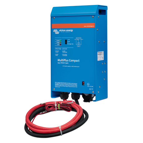Victron MultiPlus Compact 24/1600/40-16 230V VE.Bus inverter charger, left view
