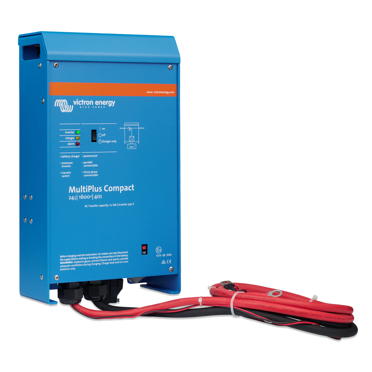Victron MultiPlus Compact 24/1600/40-16 230V VE.Bus inverter charger, right view