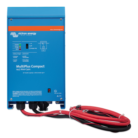 Victron MultiPlus Compact 24/1600/40-16 230V VE.Bus inverter charger with connection cables