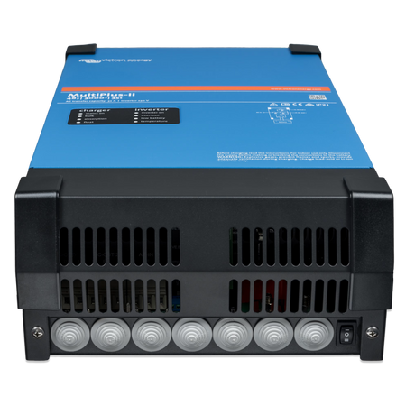 Front-angle view of the Victron MultiPlus-II 48/3000/35-32 230V inverter charger