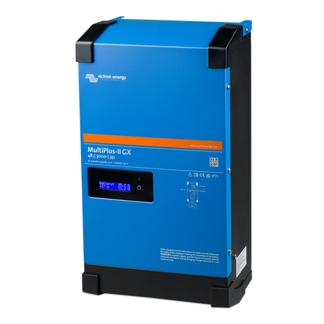 Right-side view of the Victron Energy MultiPlus-II 48/3000/35-32 230V GX inverter charger