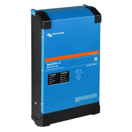 Right-side view of the Victron MultiPlus-II 48/3000/35-32 230V inverter charger