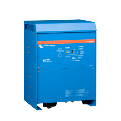 Victron Energy Quattro 48V 8000VA 110A 230V inverter charger, right view