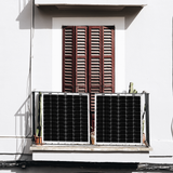 Pack de 2 Elios Voltaic210F-B | 210W Panneau Solaire de Balcon Semi-flexible