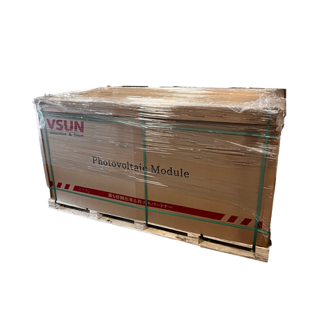 30 Vsun Solar Panel Per Skid | Vsun 450W Bifacial Solar Panel | PERC Cell Technology