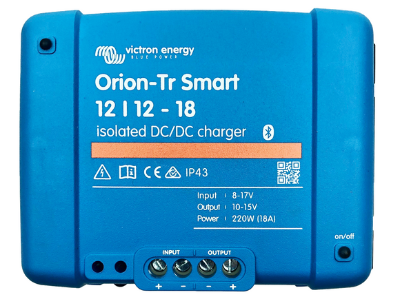 Victron Energy Orion-Tr Smart 12/12-18A (220W) chargeur DC-DC isolé 