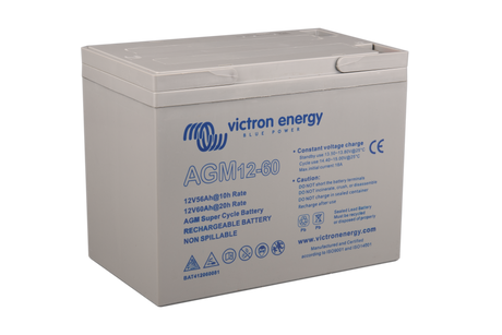Victron energy 12V/60Ah AGM Super Cycle Battery (M5) | BAT412060081