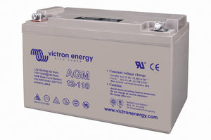 Batterie à décharge profonde AGM 12V / 110Ah (M8)