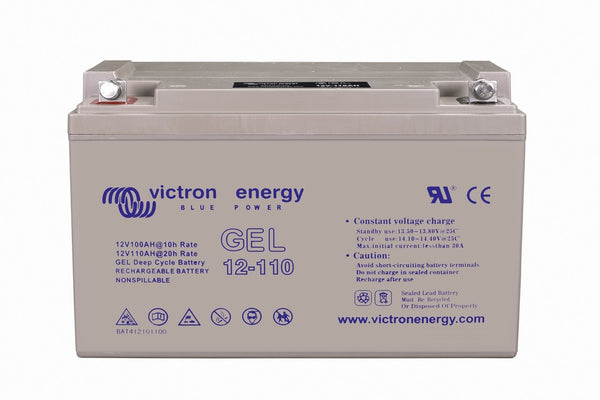 Batterie 110Ah 12V GEL Deep Cycle Victron Energy Photovoltaïque Nautique