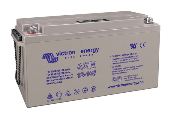 Victron Energy 12V/165Ah AGM Deep Cycle Battery – Volts energies
