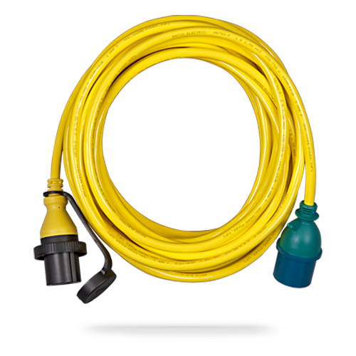Cordon d'alimentation de quai 15m 16A / 250Vac (3x2,5sqmm)