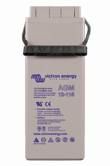 12V/115Ah AGM Telecomm Batterie. (M8)