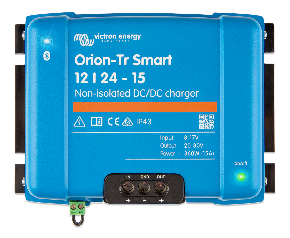 Chargeur DC-DC non isolé Orion-Tr Smart 12 / 24-15A (360W)