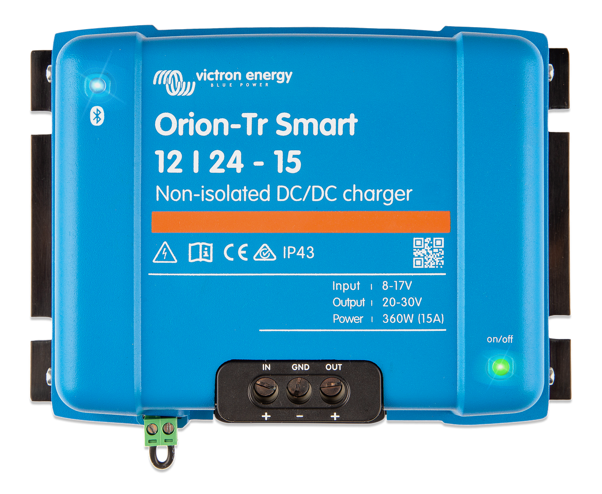 Chargeur DC-DC non isolé Orion-Tr Smart 12 / 24-15A (360W)