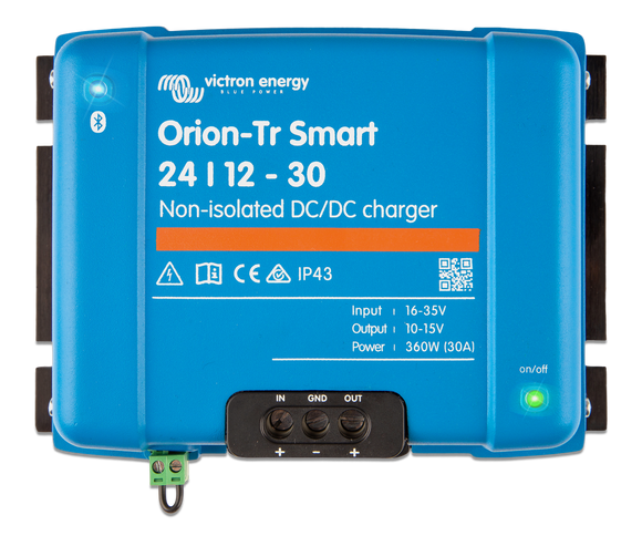 Victron Energy Orion-Tr Smart 24/12-30A (360W) Non-isolated DC-DC charger