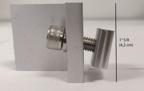 Elios Solar End Clamp Anodized Aluminum 40mm