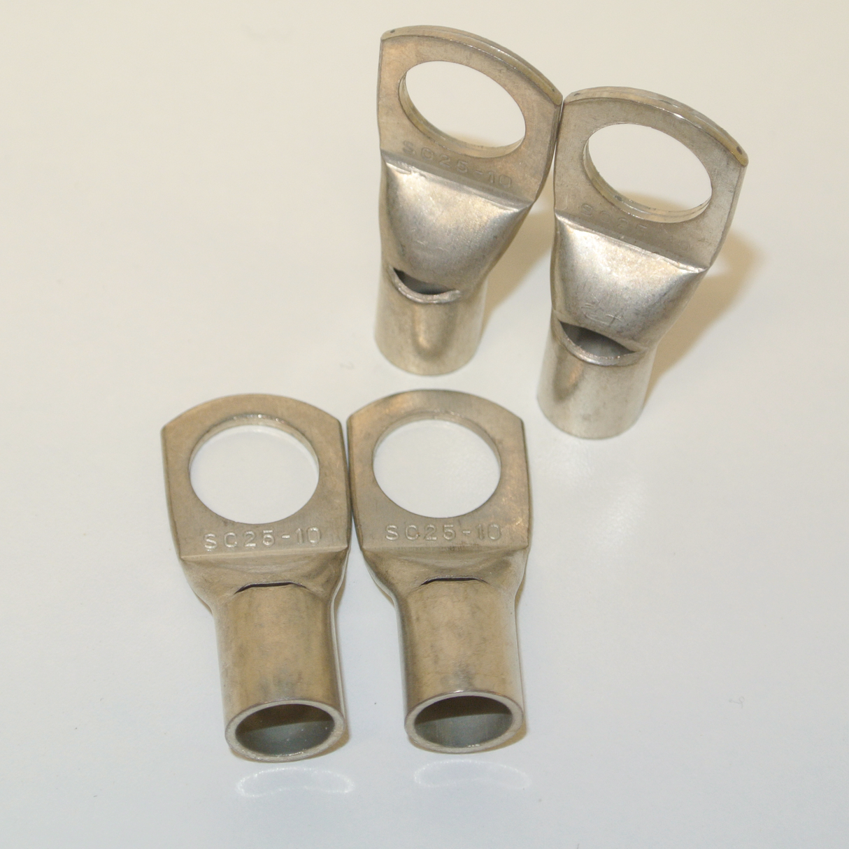 Cosses en cuivre étamé VC25-8 (25mm2) (Paquets de 4)