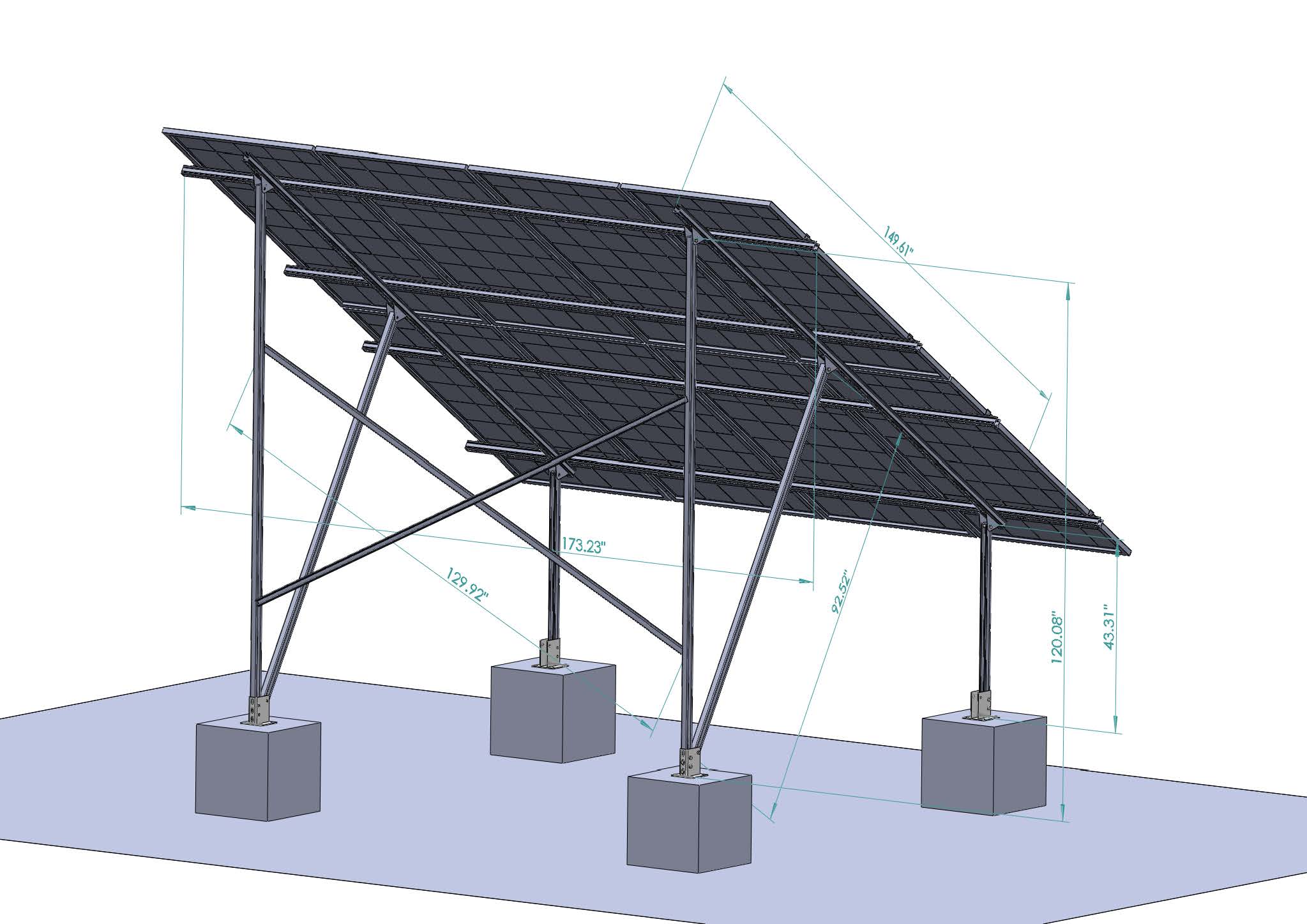 Solar Ground Mount Design