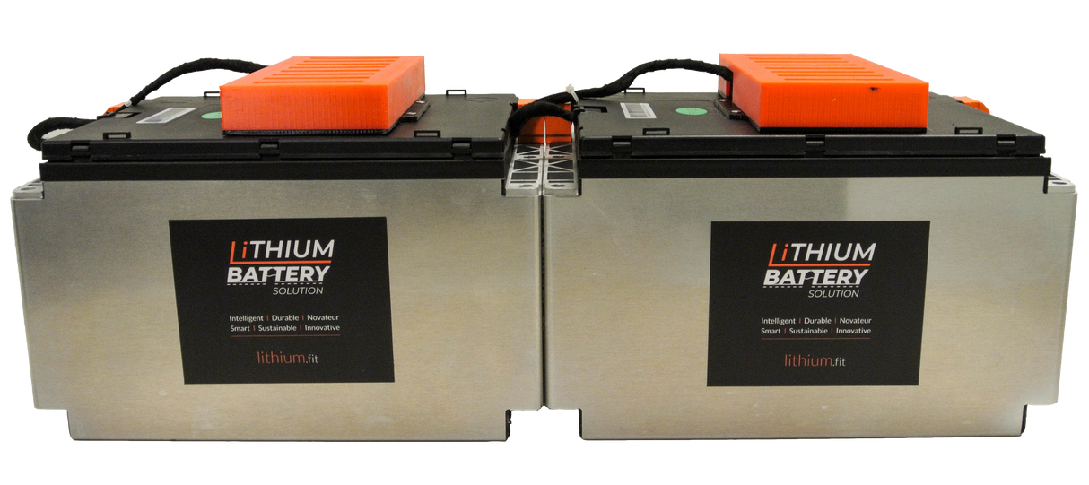 Lithium Battery Solution | 2X LBS 200 (LiFePO4) | Commercial Industrial battery Lithium-ion | with External BMS