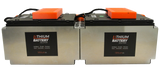 Lithium Battery Solution | 2X LBS 200 (LiFePO4) | Commercial Industrial battery Lithium-ion | with External BMS