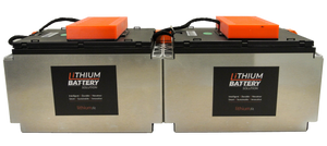 Lithium Battery Solution | 2X LBS 200 (LiFePO4) | Commercial Industrial battery Lithium-ion | with External BMS