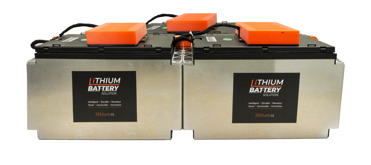 Lithium Battery Solution | 3X LBS 200 (LiFePO4) | Commercial Industrial battery Lithium-ion | with External BMS