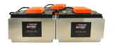 Lithium Battery Solution | 3X LBS 200 (LiFePO4) | Commercial Industrial battery Lithium-ion | with External BMS