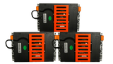Lithium Battery Solution | 3X LBS 200 (LiFePO4) | Commercial Industrial battery Lithium-ion | with External BMS