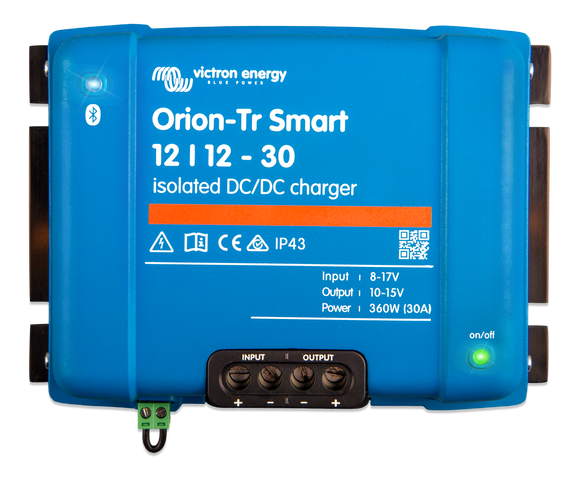 Victron Energy Orion-Tr Smart 12/12-30A (360W) Isolated DC-DC charger | ORI121236120