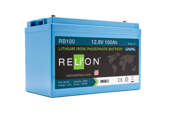 Batterie RELION 100Ah LiFePO4 | RB100