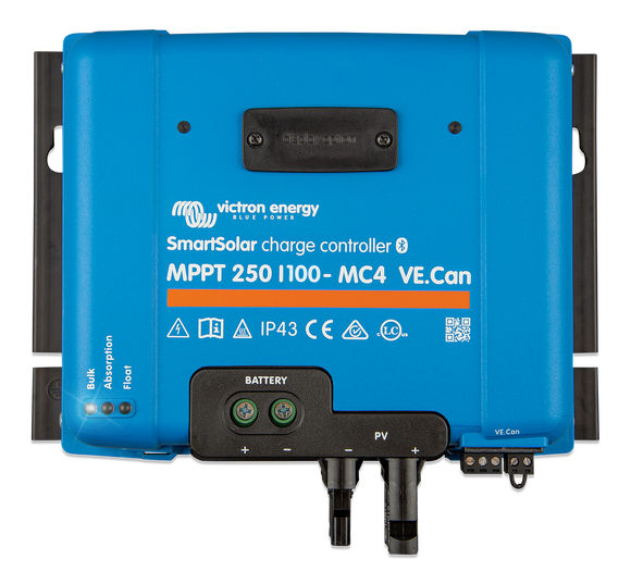 Victron Energy SmartSolar MPPT 250/100-MC4 VE.Can (Connecteurs MC4)
