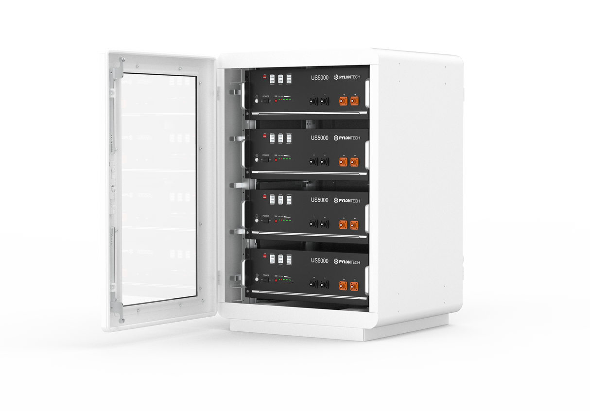 Batterie rechargeable LiFePO4 Pylontech US5000 | Système de stockage d'énergie lithium-ion 48V-4,8kWh