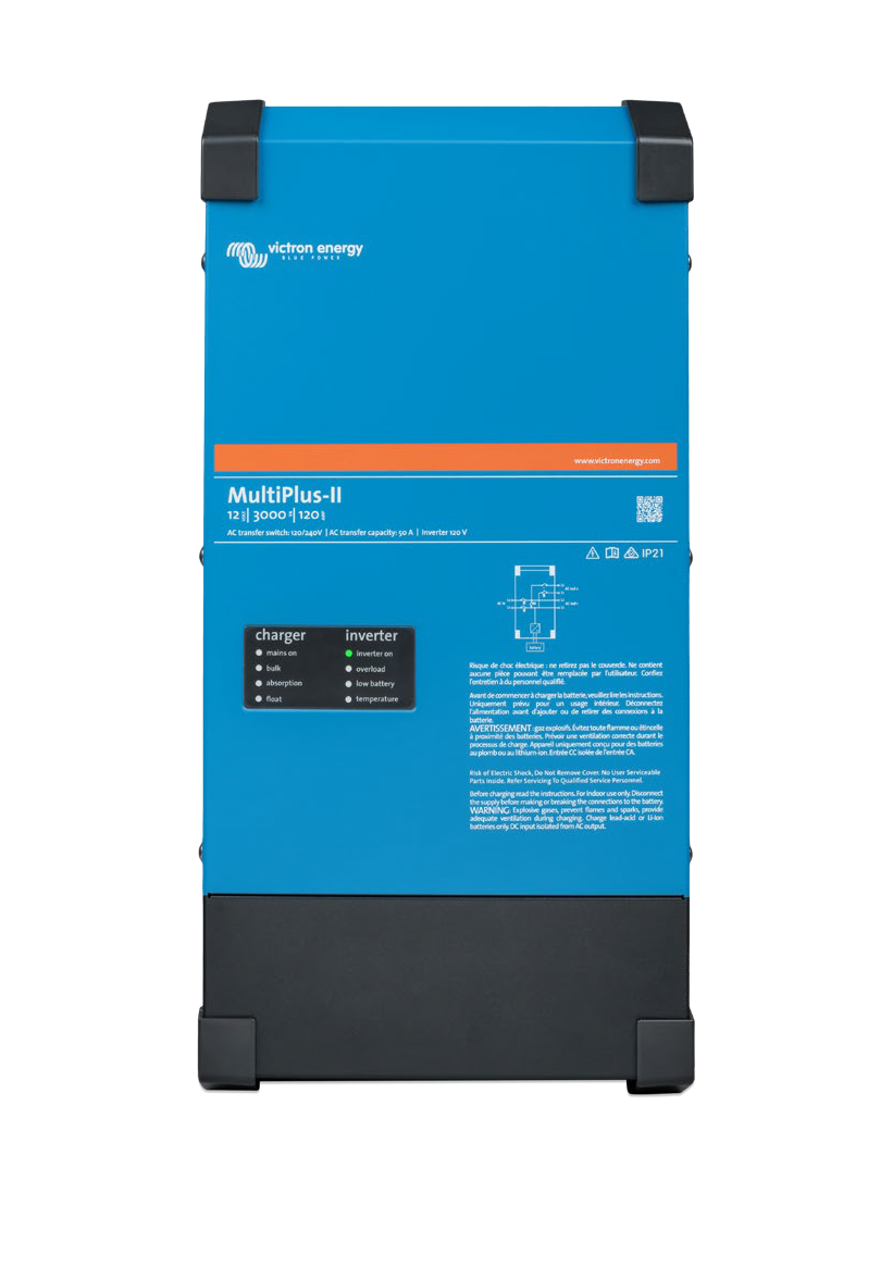 Victron Energy Onduleur/Chargeur MULTIPLUS-II 12/3000/120-50 2x120V | PMP122305100