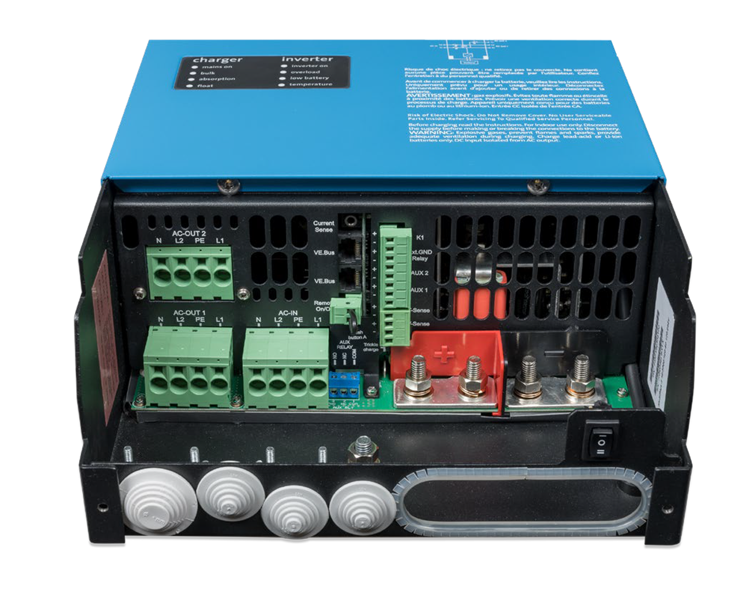 Victron Energy Onduleur/Chargeur MULTIPLUS-II 12/3000/120-50 2x120V | PMP122305100