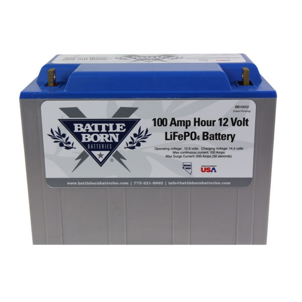 Battleborn 100Ah 12V LiFePO4 Deep Cycle Battery | Price Valid While Supplies Last