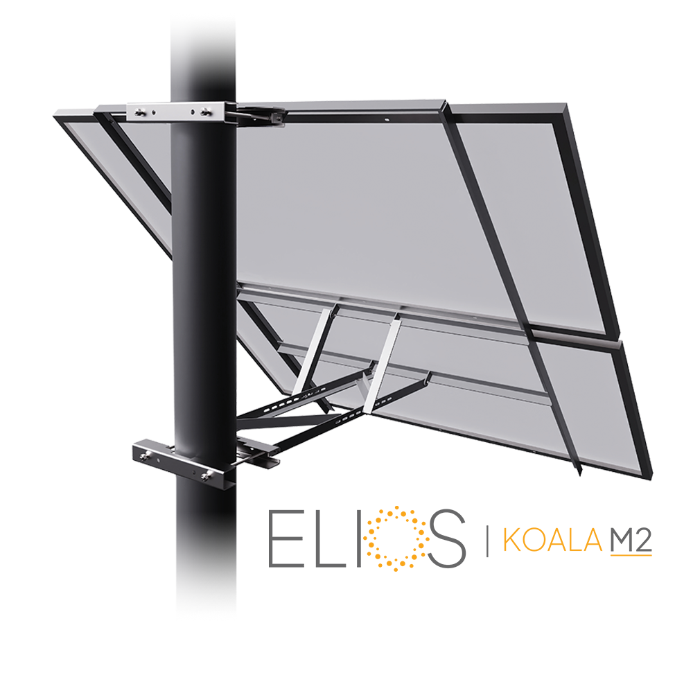 Elios Koala M2 | 2 Solar Panels Mounting Bracket | Mounting Bracket System