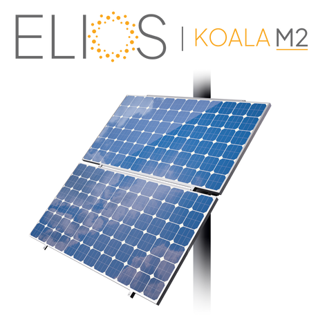 Elios Koala M2 | 2 Solar Panels Mounting Bracket | Mounting Bracket System