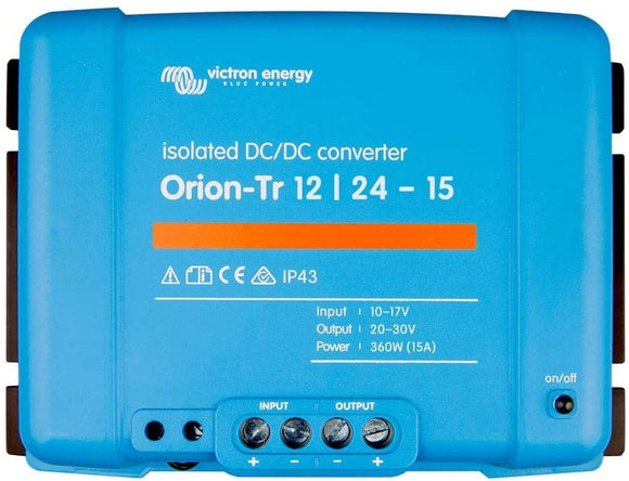 Victron Energy Orion-Tr 12/24-15A (360W) Convertisseur CC-CC isolé