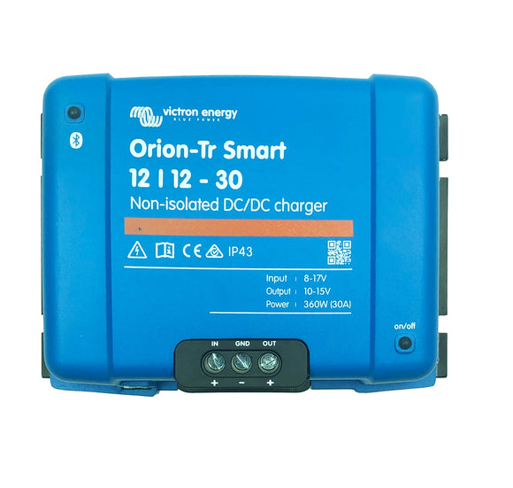 Victron Energy Orion-Tr Smart 12/12-30A (360W) Non-isolated DC-DC charger