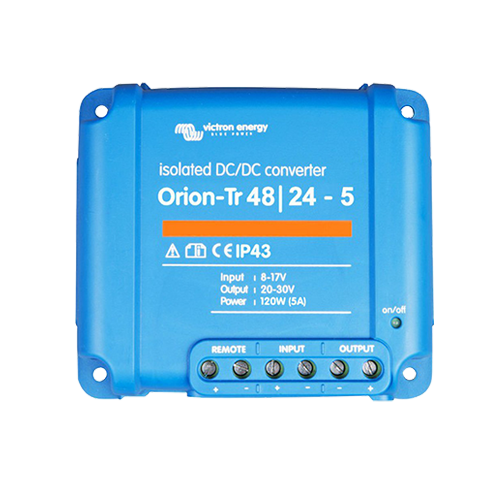 Convertisseur CC-CC isolé Orion-Tr 48 / 24-5A (120W)