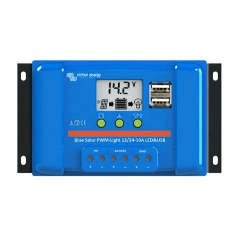 BlueSolar PWM-LCD&USB 12/24V-10A