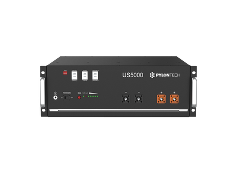 Pylontech US5000 Rechargeable Li-on Battery 4.8kWh/100Ah, 48V | Commercial Grade
