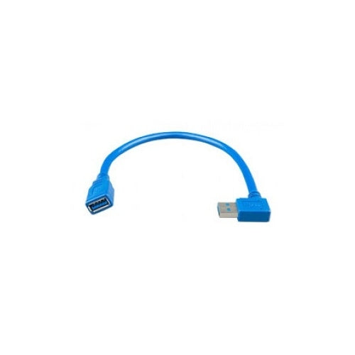 Câble d'extension USB 0,3m un côté angle droit